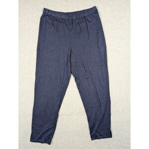 Eileen Fisher Women Pants Medium Organic Cotton Hemp Jersey Ankle Tapered